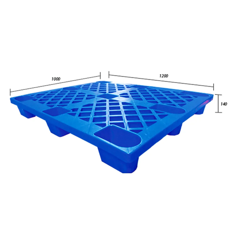 Pallet Nhựa Chân Cốc 1200x1000x140MM - Màu xanh - VN01-PL