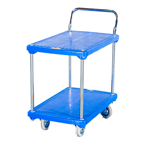 XE ĐẨY MẶT BÀN NHỰA 2 TẦNG 200KG