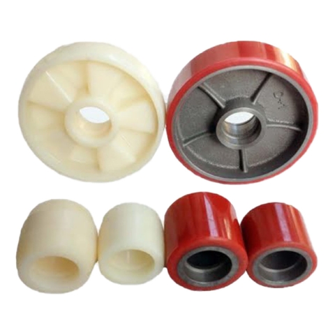 Bánh Xe Nylon 180x50mm và 200x50mm - Bánh lớn xe nâng tay