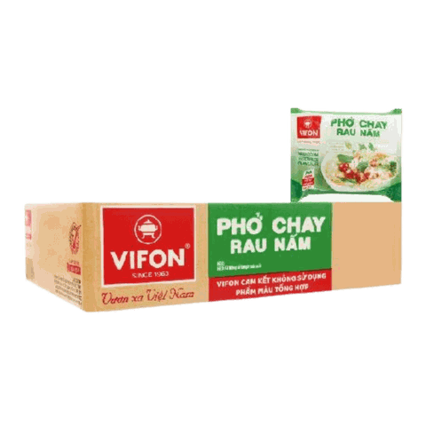 Thùng 30 gói phở chay rau nấm 65g