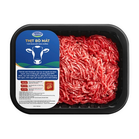 Thịt bò xay Vinabeef khay 200g (1 Khay)