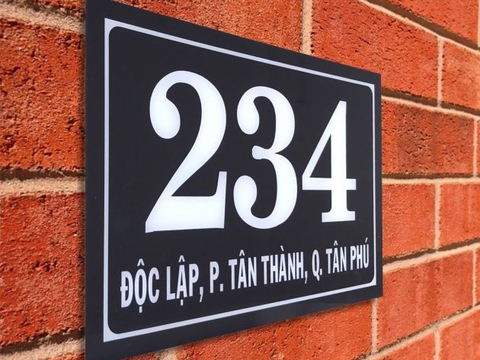 BẢNG SỐ NHÀ – MẢNH GHÉP NHỎ, ẤN TƯỢNG LỚN CHO NGÔI NHÀ CỦA BẠN