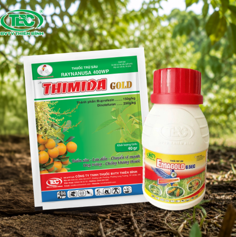 BỘ ĐÔI ĐẶC TRỊ BỌ TRĨ KHÁNG THUỐC EMAGOLD 6.5EC VÀ THIMIDA GOLD