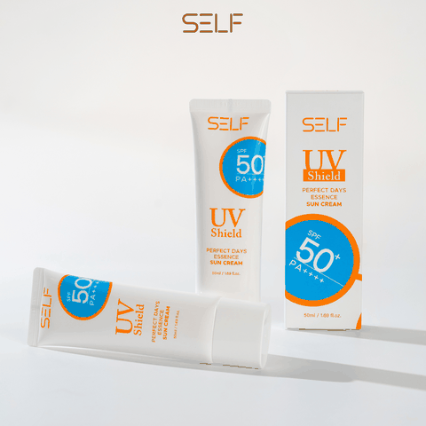 Kem chống nắng kết hợp tinh chất dưỡng da PDRN  SELF PERFECT DAYS ESSENCE SUN CREAM SPF 50 PA ++++