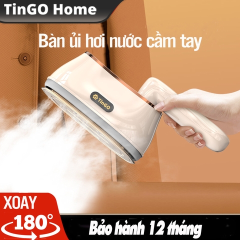 Bàn ủi hơi nước cầm tay TinGO xoay tay cầm có 2 chế độ ủi khô và hơi công suất 1200W