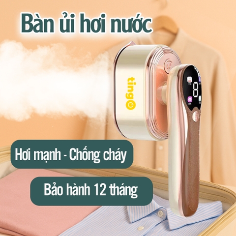 Bàn ủi mini du lịch TinGO 4in1 công suất 1200w mạnh mẽ nhỏ gọn xoay tay cầm mang đi công tác