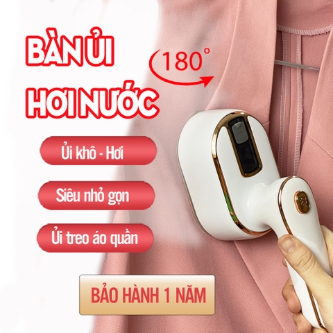 [KHÔNG DÙNG Ở VN] Bàn Ủi Du Lịch 110v Hơi Nước TinGO Cho du học sinh mang đi Nhật Bản, Mỹ