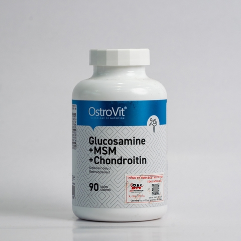 Ostrovit Glucosamine + MSM + Chondroitin (90 Viên)