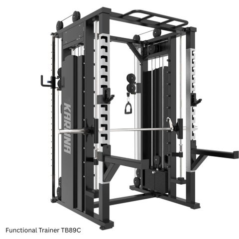 Máy Tập Đa Năng Và Giá Đỡ Tạ Squat Functional Trainer And Squat Rack TB89C