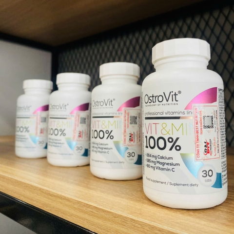 Ostrovit Vit&Min 100% (30 Viên)