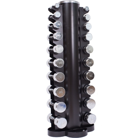 Cylindrical Dumbbell Rack 10 Pairs W100608