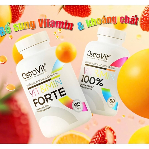 Ostrovit Vit&Min Forte (90 Viên)