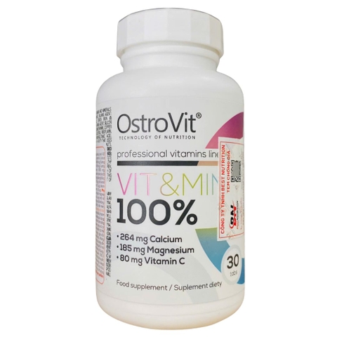 Ostrovit Vit&Min 100% (30 Viên)