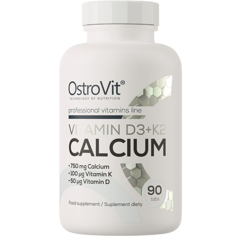 Ostrovit Vitamin D3+K2 Calcium (90 Viên)