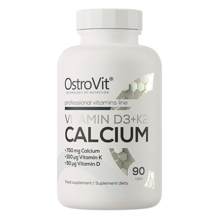 Ostrovit Vitamin D3+K2 Calcium (90 Viên)