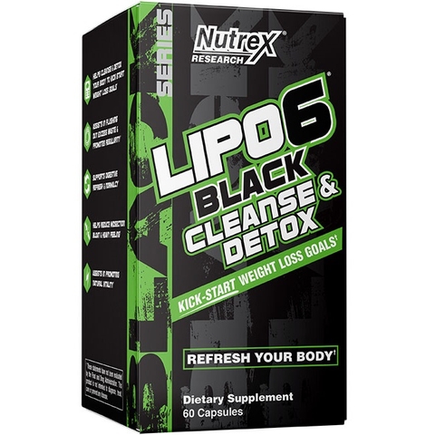 Nutrex Lipo6 Cleanse & Detox (60 Viên)
