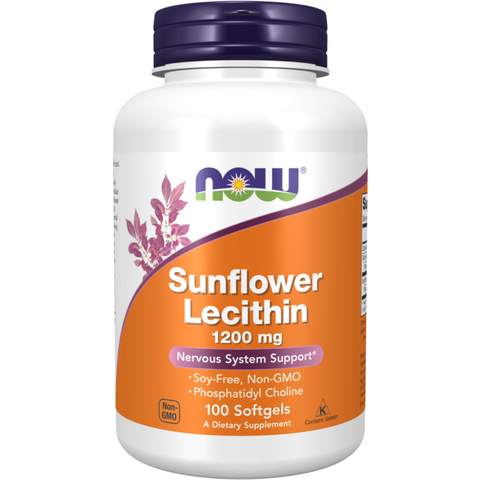 Now Sunflower Lecithin 1200mg (100 Viên)