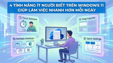 4 Tính Năng Ít Người Biết Trên Windows 11 Giúp Làm Việc Nhanh Hơn Mỗi Ngày