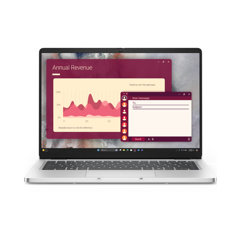 [New 100%] Dell Pro 14 PC14250 2025 Core Ultra 5 235U | 8GB | 512G | 14 FHD+ Platinum Silver