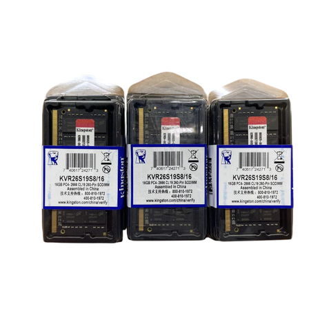 Ram 16Gb Ddr4 2666 Kingston New