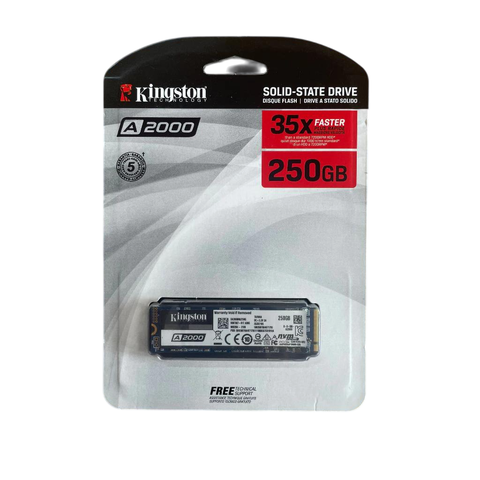 250Gb Ssd M2 Nvme Pcie 2280 Kingston New