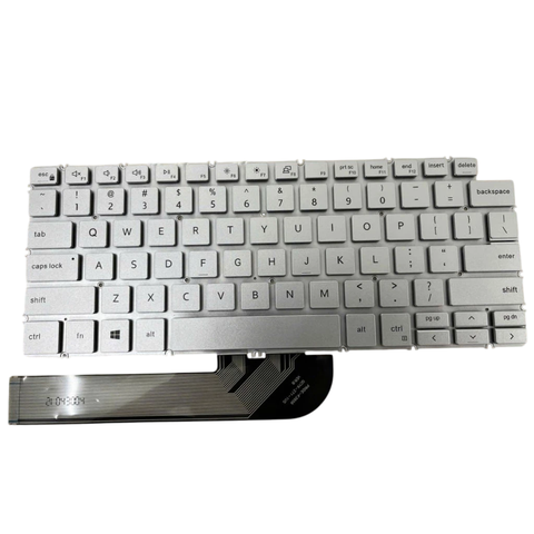 Bàn Phím Laptop Dell Inspiron 13 5390 5391 7391 5490 5491 7300 7306 7491 5498 7490 Zin Bạc Có Đèn