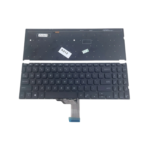 Bàn Phím Laptop Asus A512 X512 A512F X512 X512FA X512DA X512UA X512UB F512F F512D Đen Có Đèn