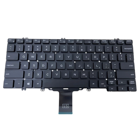 Bàn Phím Laptop Dell Latitude 7300 5300 5310 E5300 E5310 E7300 2-In-1 Zin Không Đèn