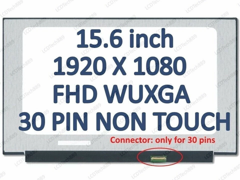 Màn Hình Laptop 15.6 Mỏng Fhd Ips Tràn Viền Không Tai Board Ngắn 300Nits NV156FHM-N4S V8.0