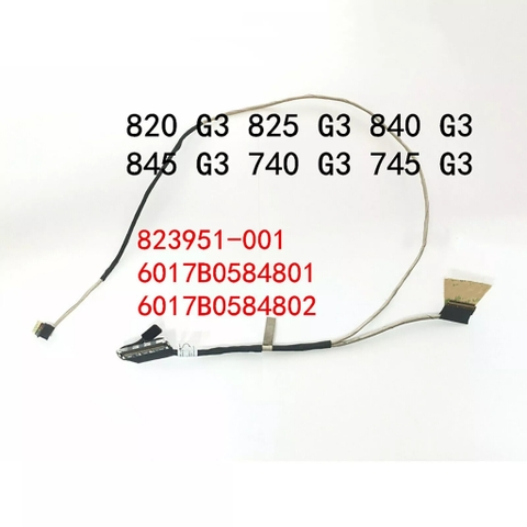 Cáp Màn Hình Hp Elitebook 740 G3 745 G3 820 G3 825 G3 840 G3 845 G3 6017B0584801 30 Pin New