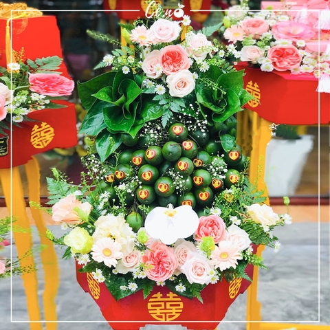 Hướng Dẫn Chọn Mâm Quả Cưới Đẹp, Đúng Phong Tục