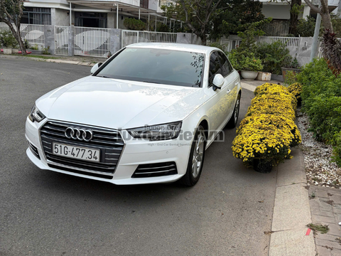 Cho Thuê Xe Audi A4 Màu Trắng Có Tài Xế & Tự Lái Tại TP.HCM