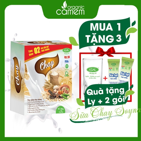 [MUA 1 TẶNG 1] Sữa chay soyna - Sữa chay cao cấp soyna - Sữa hạt cho người ăn chay - sữa thuần chay soyna