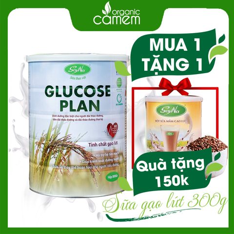 Sữa Thực Vật Glucose Plan Tinh Chất Gạo Lứt - Giải Pháp Dinh Dưỡng Cho Người Tiểu Đường