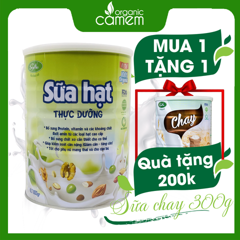 [MUA 1 TẶNG 1] sữa hạt thực dưỡng soyna - sữa thực vật soyna 10 loại hạt hàng chính hãng