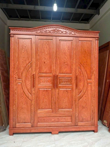 Tủ 4 cánh cong MS123
