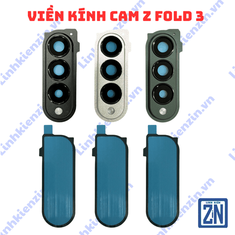 Kính Camera Samsung Z Fold 3 / Kính Cam Z Fold 3 | Có Keo Dán | ZIN