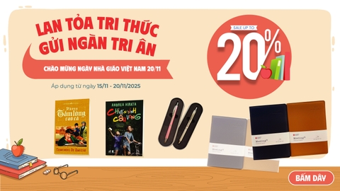 Lan Tỏa Tri Thức - Gửi Ngàn Tri Ân: ADCBook Chào Mừng Ngày Nhà Giáo Việt Nam 20/11