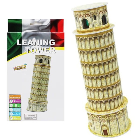Đồ Chơi Ghép Hình 3D Bằng Giấy - Tháp Nghiêng Pisa HS-M20604