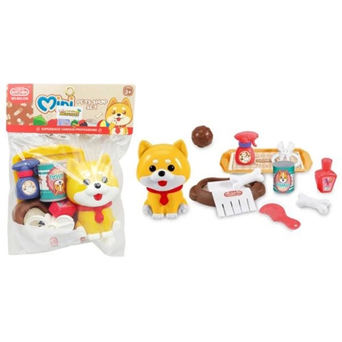 Đồ Chơi Bộ Cửa Hàng Chăm Sóc Thú Cưng Kèm Phụ Kiện - Cún Đáng Yêu 623-236
