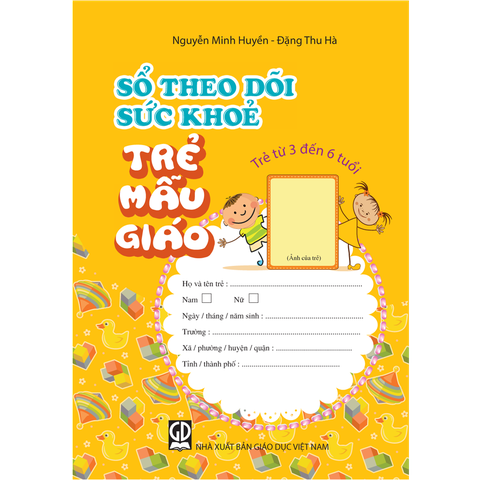Sổ Theo Dõi Sức Khỏe Trẻ Mẫu Giáo
