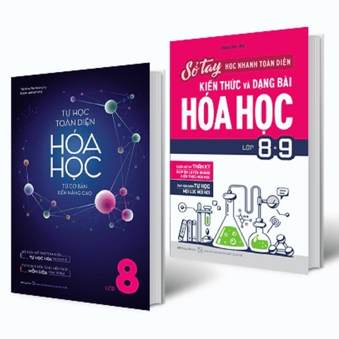 Combo Bộ Đôi Chinh Phục Toàn Diện Hóa Học Lớp 8