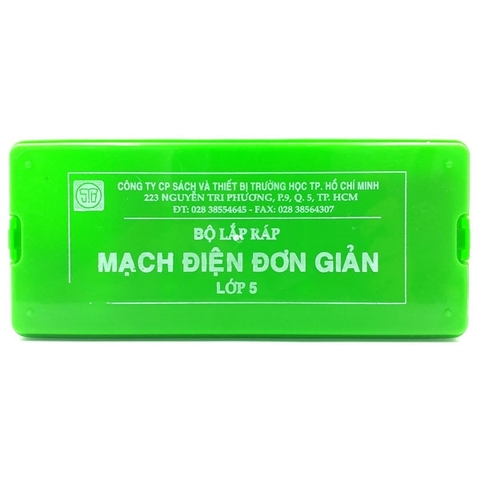 Bộ thực hành lắp ráp mạch điện đơn giản lớp 5