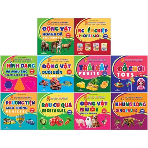 Combo 10 Cuốn Bách Khoa Thư Nhận Biết Thế Giới Xung Quanh