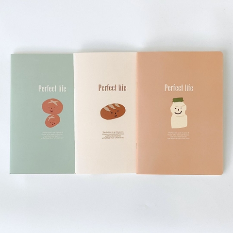 Vở Ô Vuông Crabit Perfect Life 3 1642 120 Trang