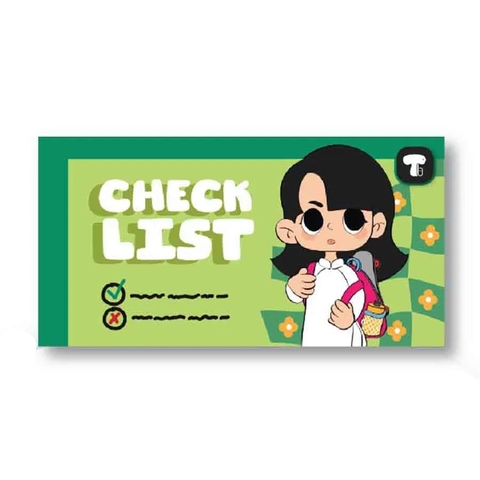 Sổ Xé Gáy Tube Check List TB0183