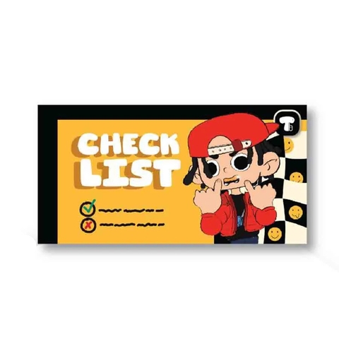 Sổ Xé Gáy Tube Check List TB0184