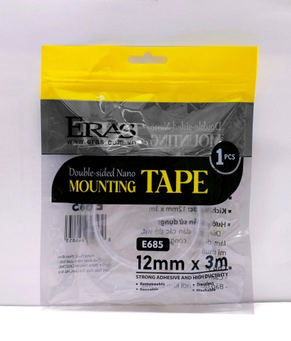 Băng Keo Silicon Đa Năng 2 Mặt E685 (12mm*3m)