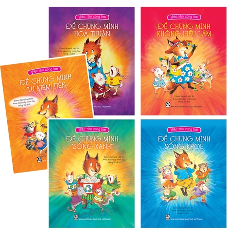 Bộ Sách Việc Nhỏ Cùng Làm (5 Cuốn)