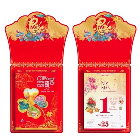 Lịch 2025 Bloc Cực Đại - Cuộc Sống Tươi Đẹp (SV06)